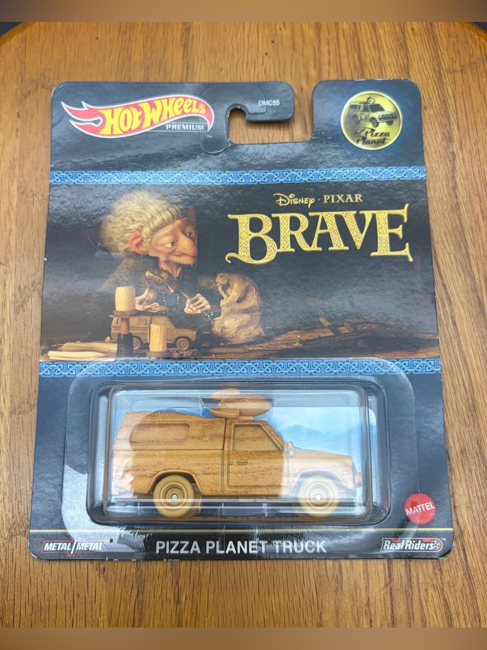 Hot Wheels Disney Pixar Brave 1:64 Pizza Planet Truck Brown 2021 Mattel NIB